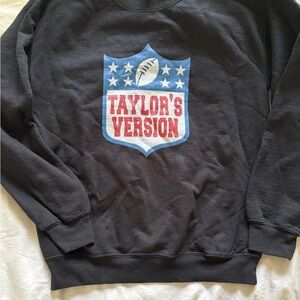 Black Graphic Sweatshirt